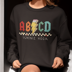 İsme Özel AB/CD Öğretmen Kadın Sweatshirt