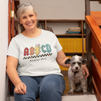 İsme Özel AB/CD Öğretmen Kadın Tişört