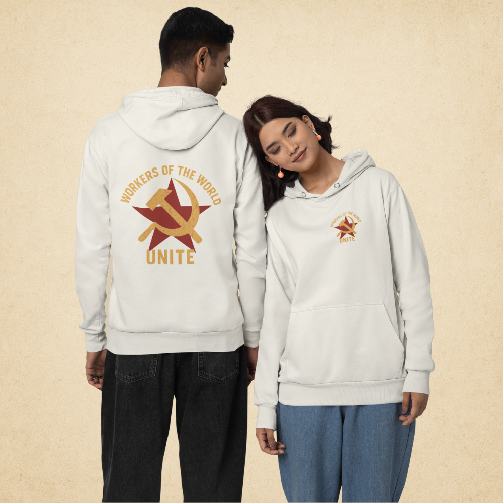 Çekiç ve Orak Kadın Hoodie