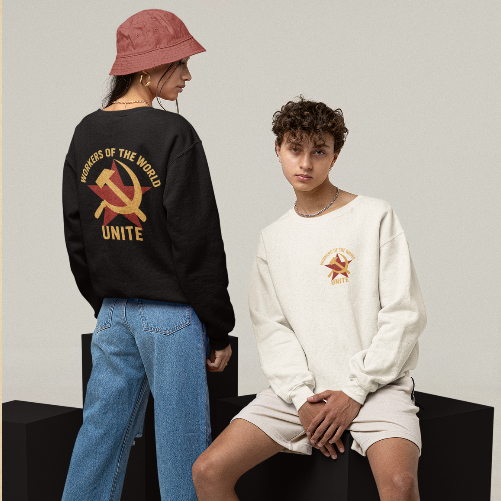 Çekiç ve Orak Erkek Sweatshirt