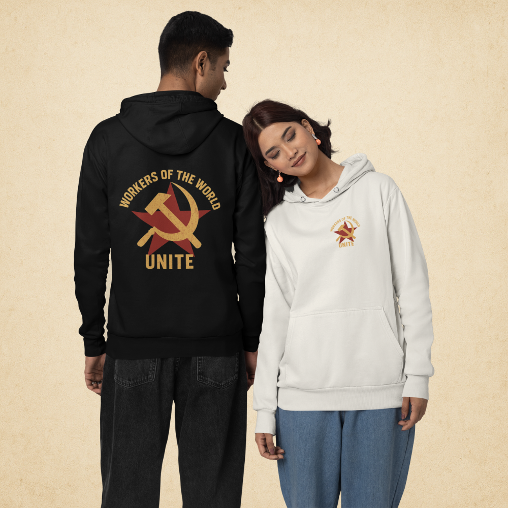 Çekiç ve Orak Kadın Hoodie