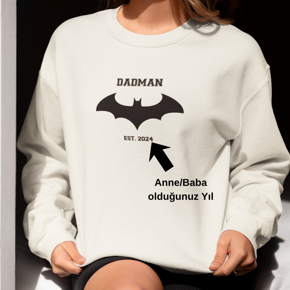 Özelleştirilebilir DADMAN Kadın Sweatshirt