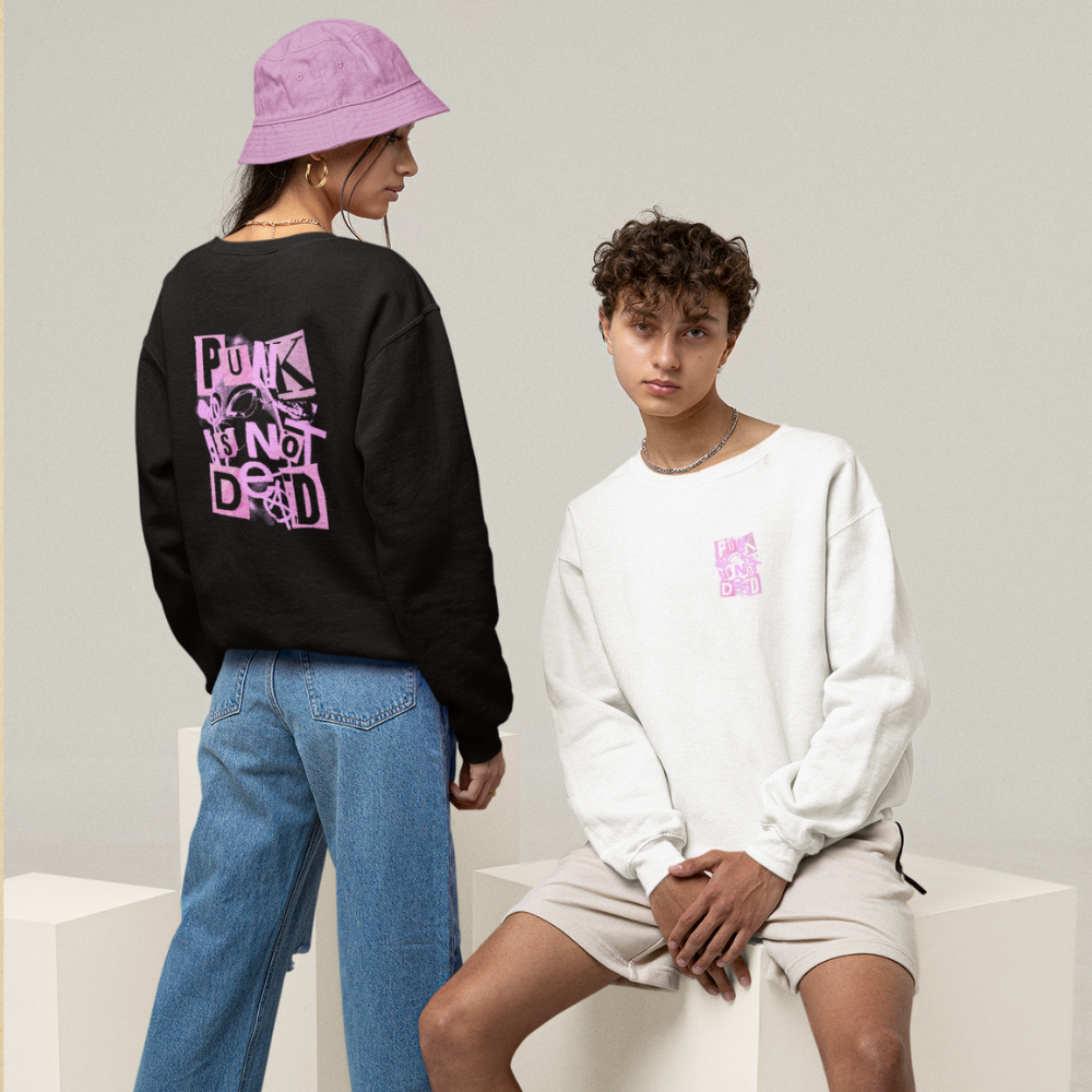 Punk is Not Dead Kadın Sweatshirt