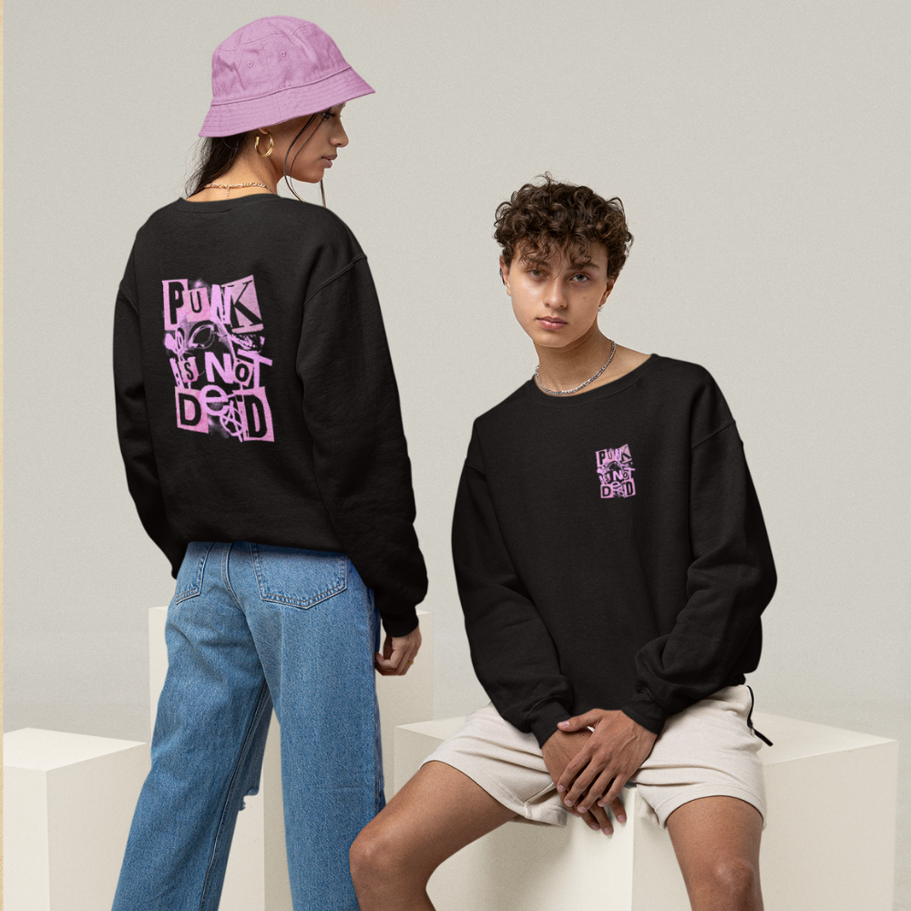 Punk is Not Dead Erkek Sweatshirt