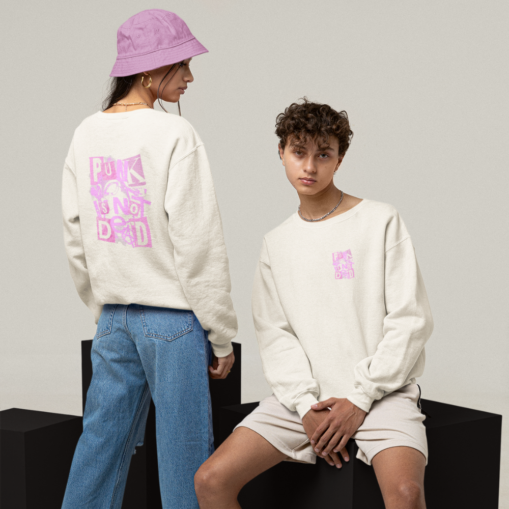 Punk is Not Dead Erkek Sweatshirt