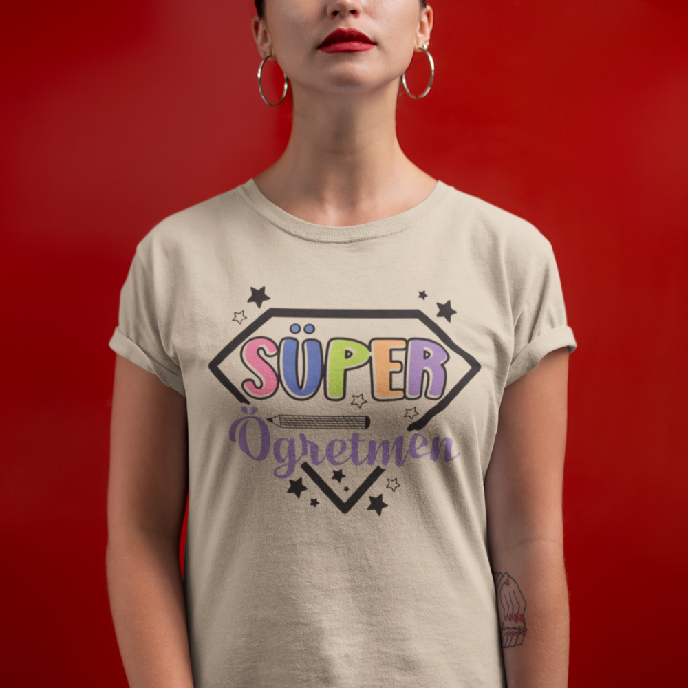 Süper Öğretmen Tişört