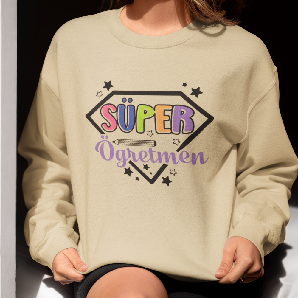 Süper Öğretmen Sweatshirt