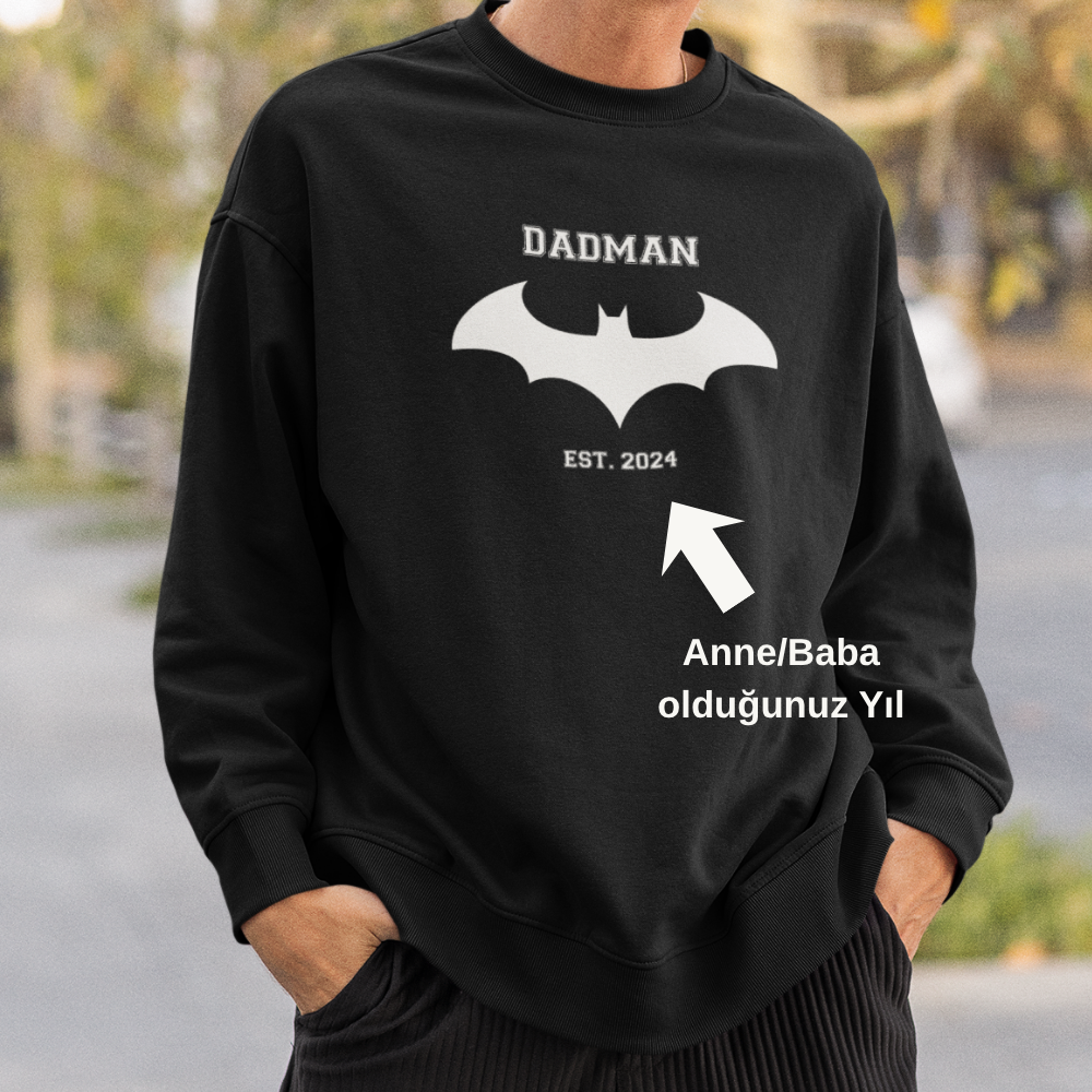 Özelleştirilebilir DADMAN Erkek Sweatshirt