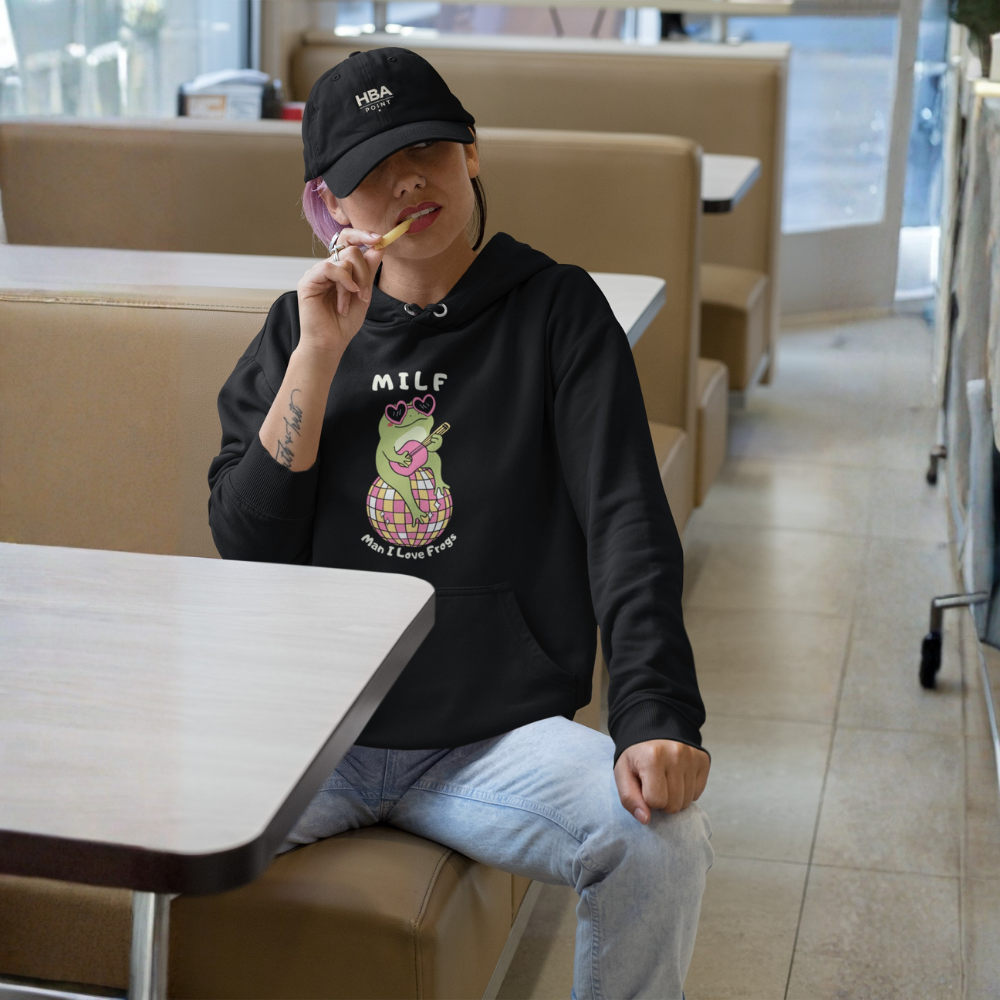 Man I Love Frogs Kadın Hoodie
