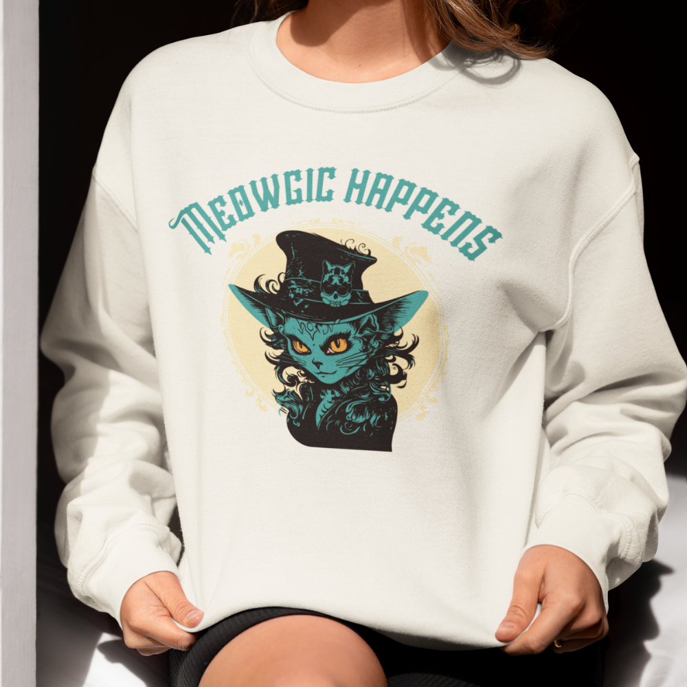 Meowgic Happens Kadın Sweatshirt