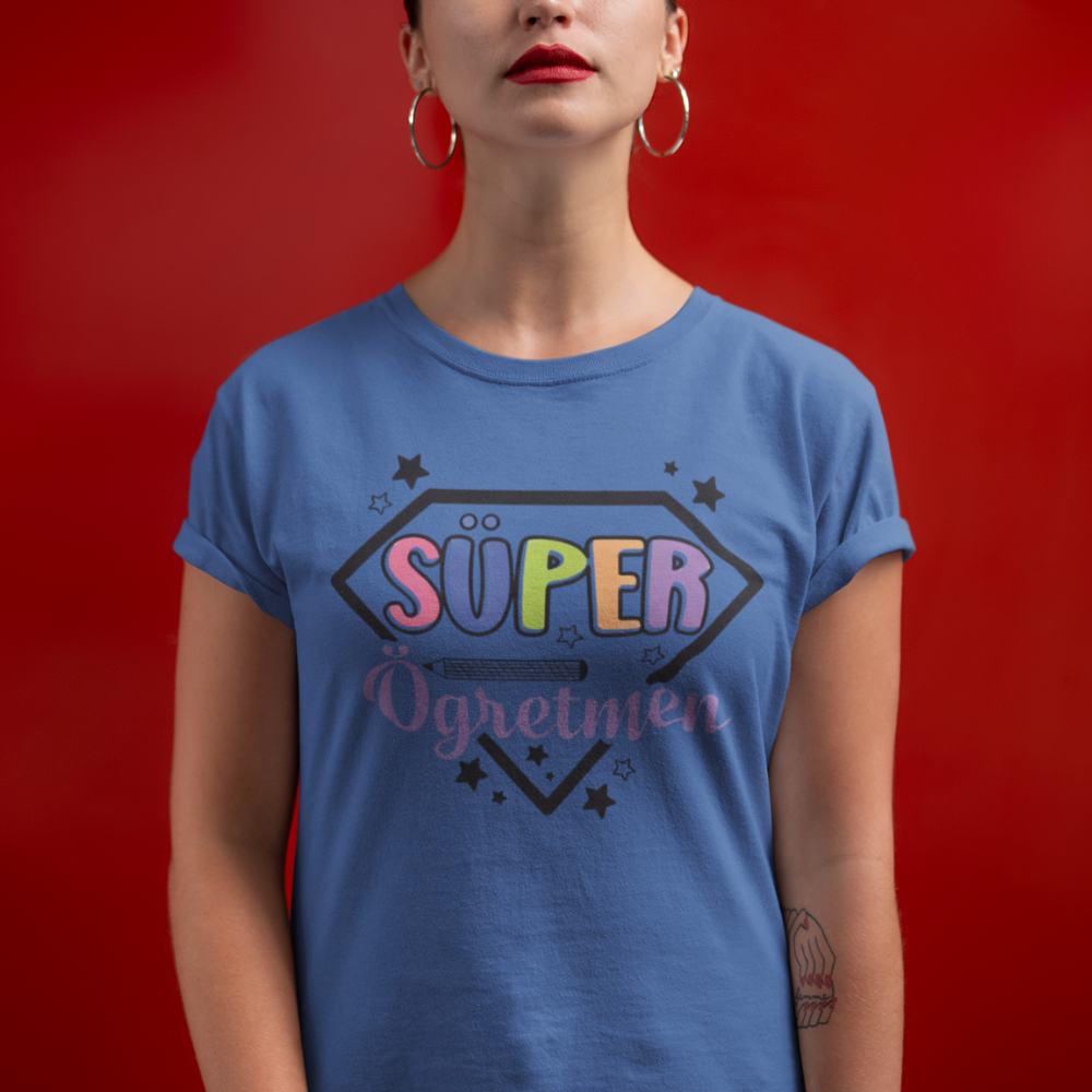 Süper Öğretmen Tişört
