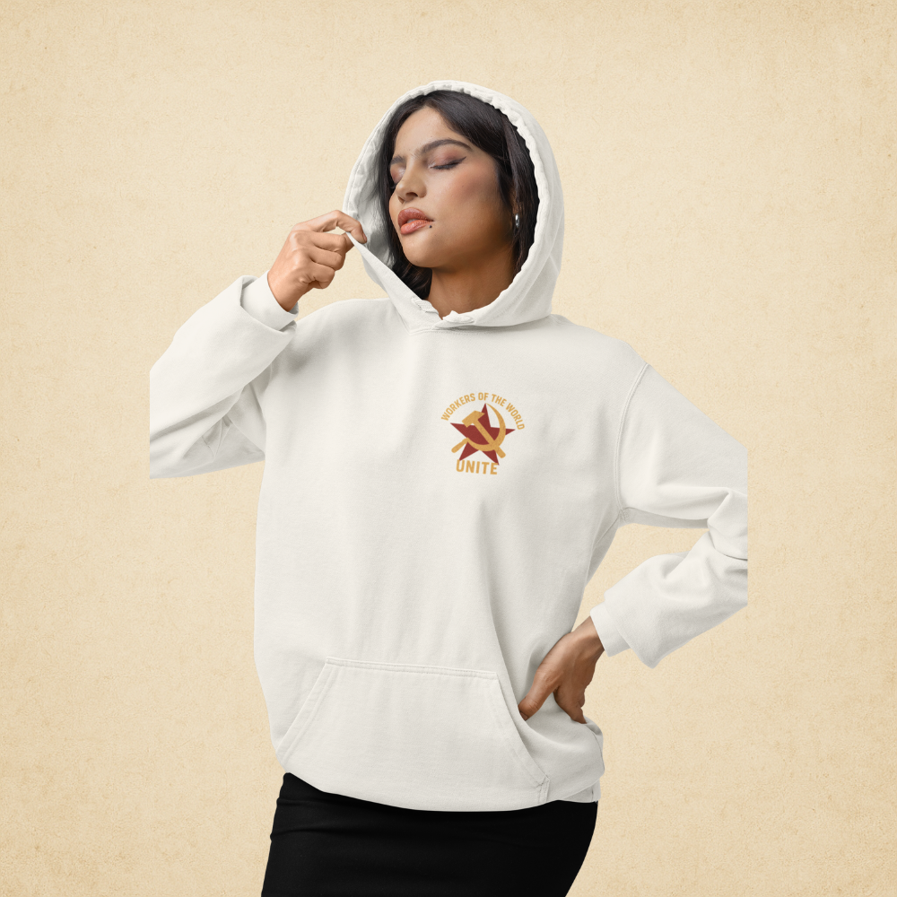 Çekiç ve Orak Kadın Hoodie