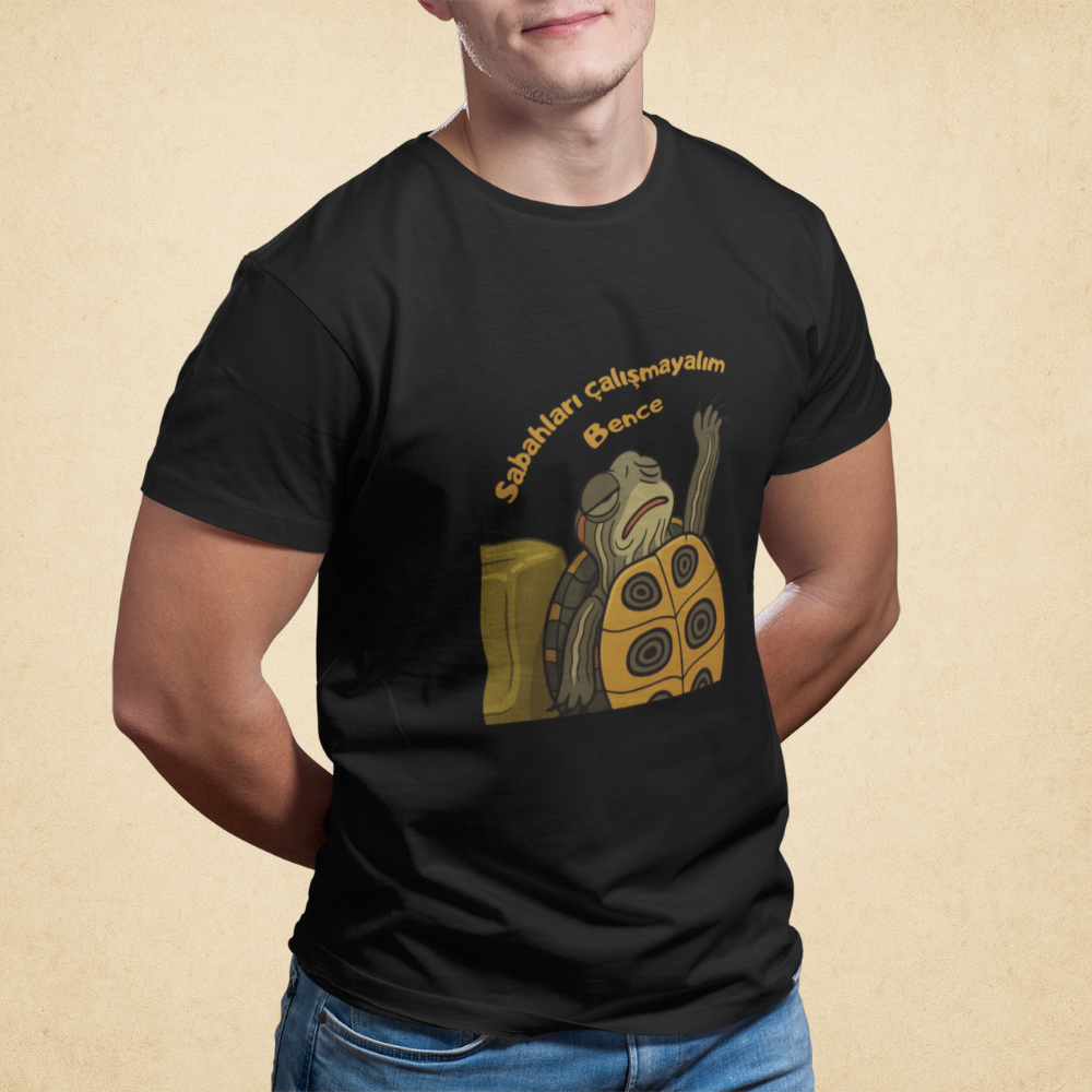 Bezgin Kaplumbağa Erkek Tişört