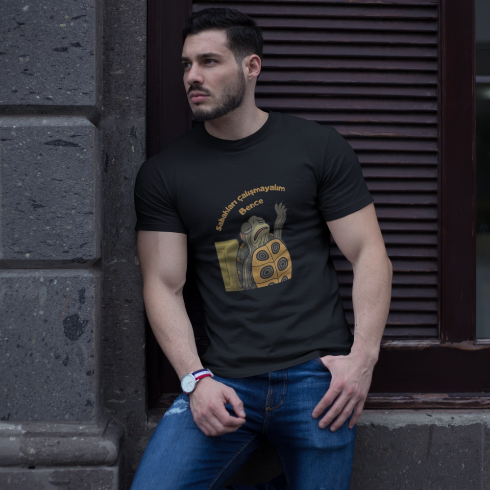 Bezgin Kaplumbağa Erkek Tişört