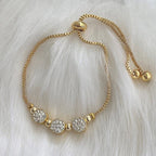 Altın Renk Pirinç Bileklik