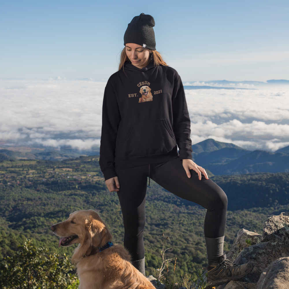 Özelleştirilebilir Evcil Hayvan Estimated Kadın Hoodie