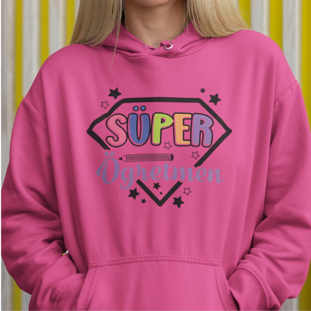 Süper Öğretmen Hoodie