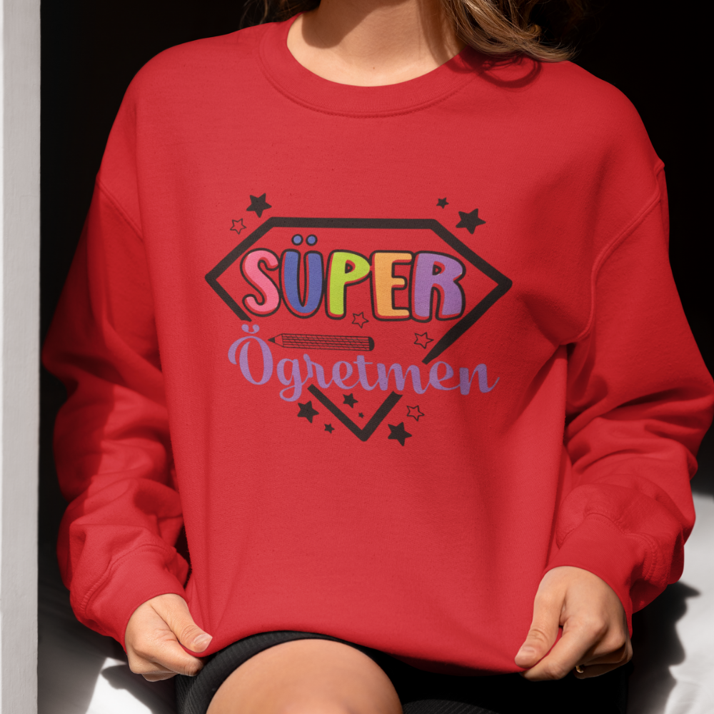 Süper Öğretmen Sweatshirt