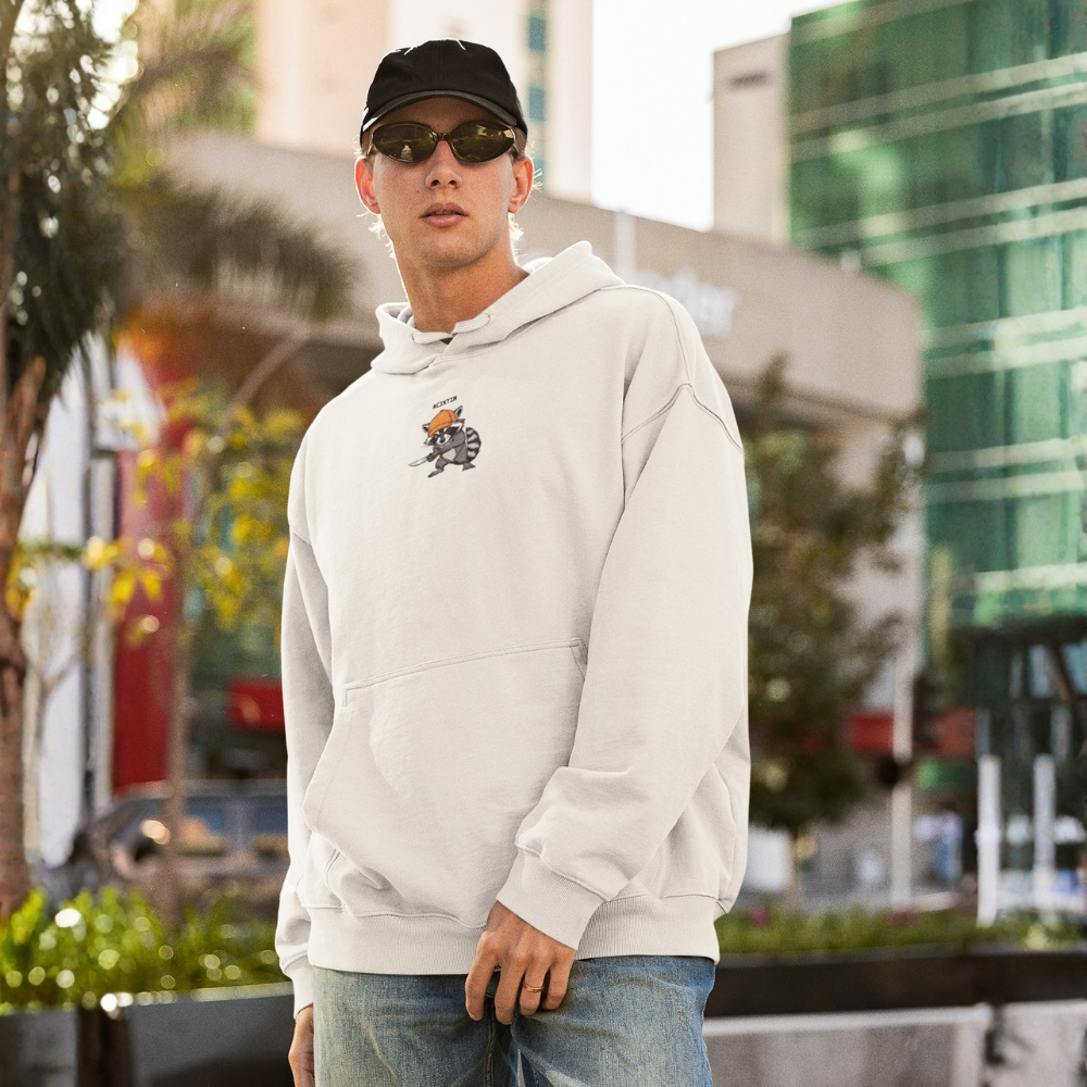 Aç Rakun Erkek Hoodie