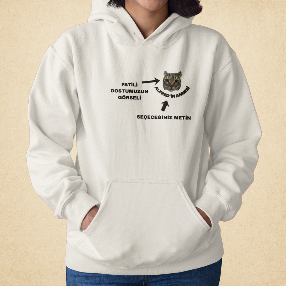 Kişiye Özel Evcil Hayvan Ebeveyn Hoodie