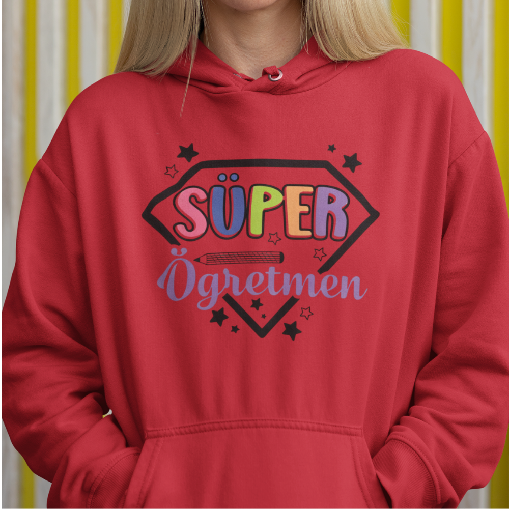 Süper Öğretmen Hoodie