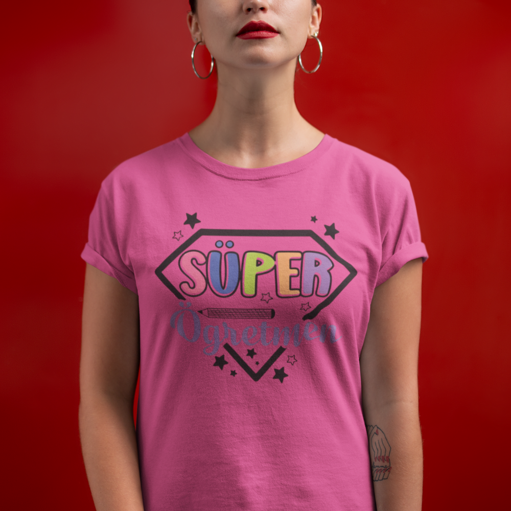 Süper Öğretmen Tişört