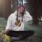 Kahve Seven Huysuz Ayı  Kadın Sweatshirt