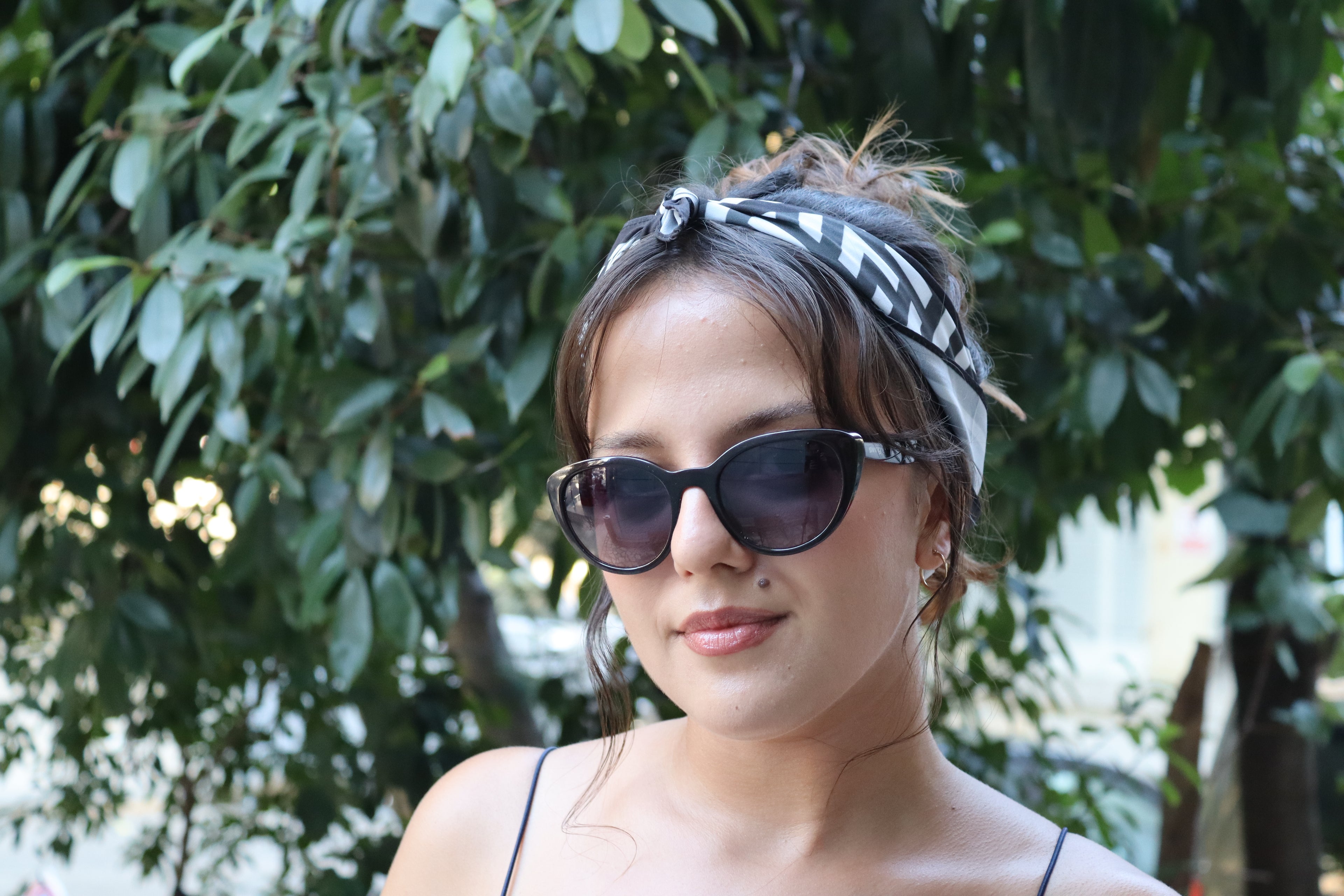 Black & White Bandana