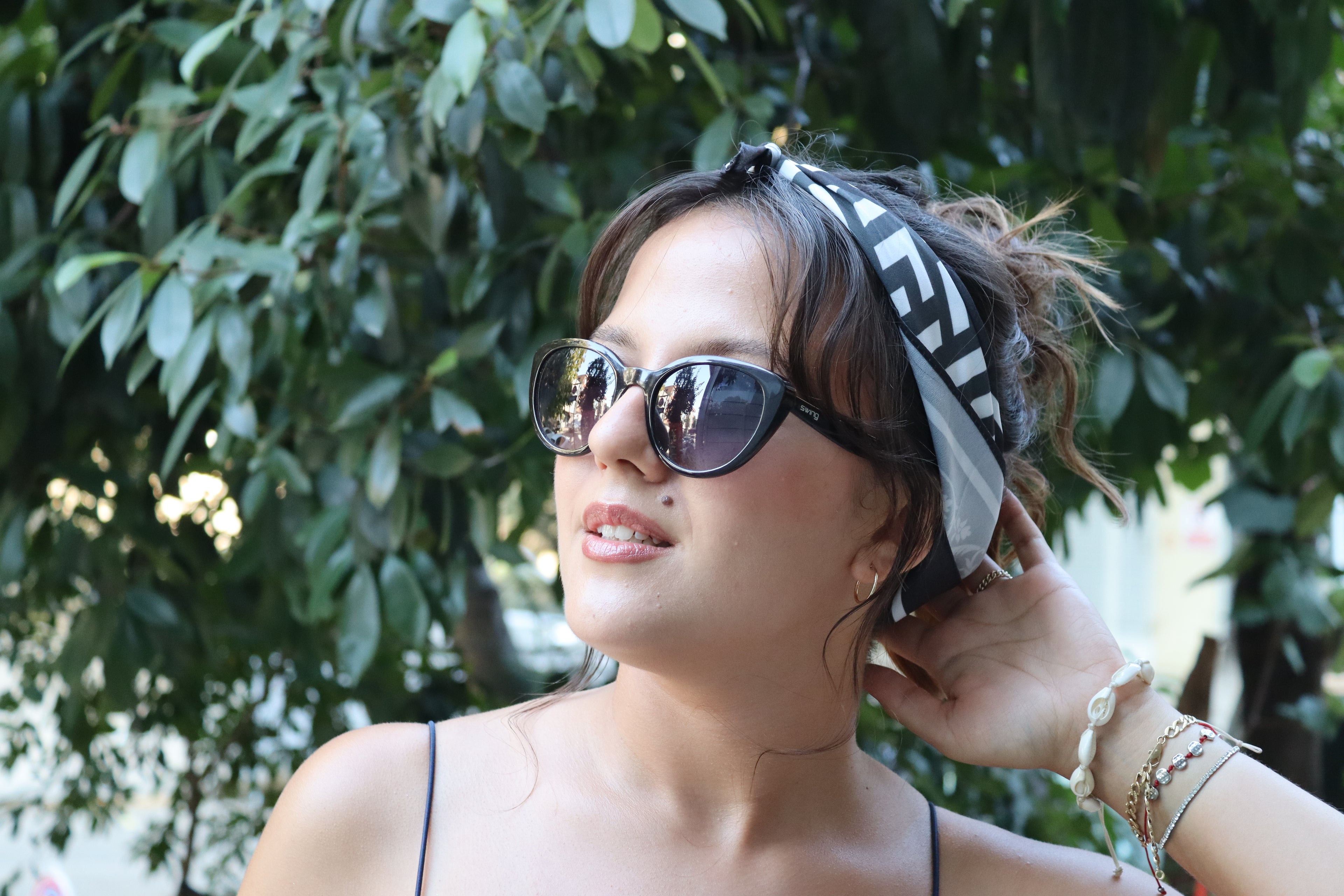 Black & White Bandana