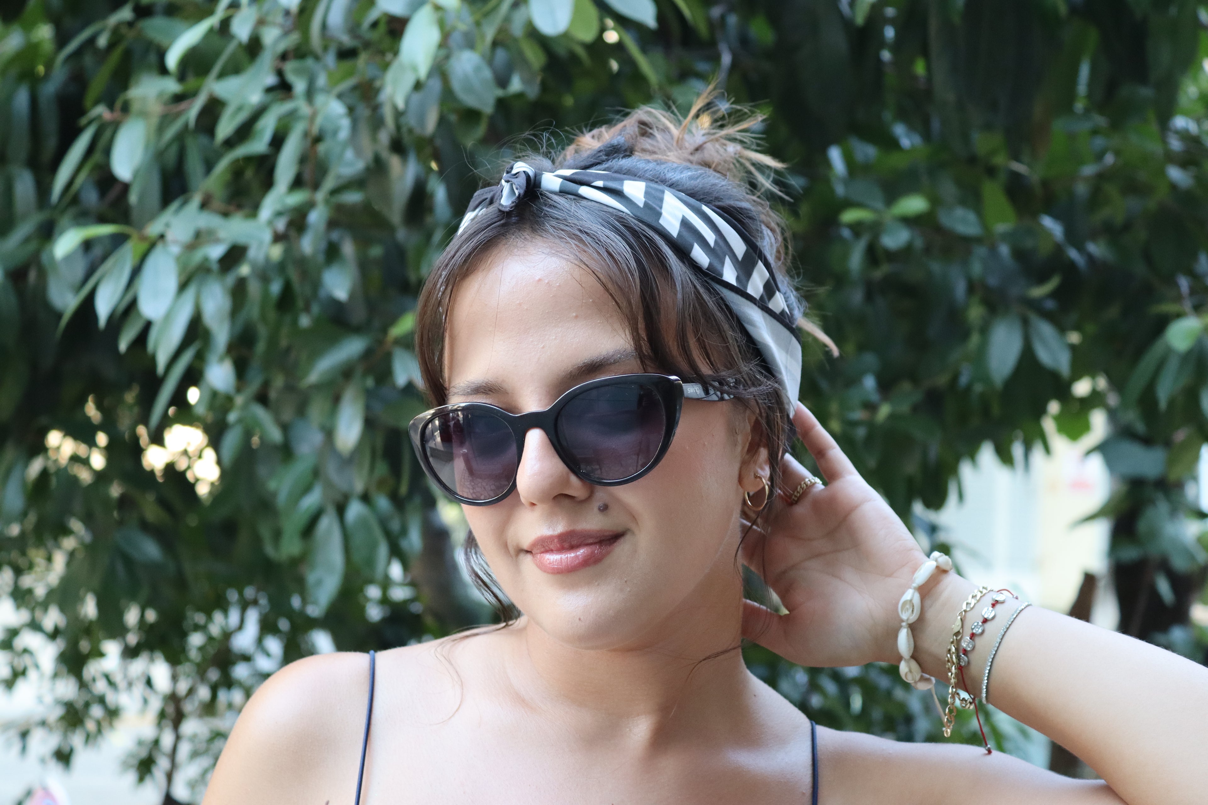 Black & White Bandana