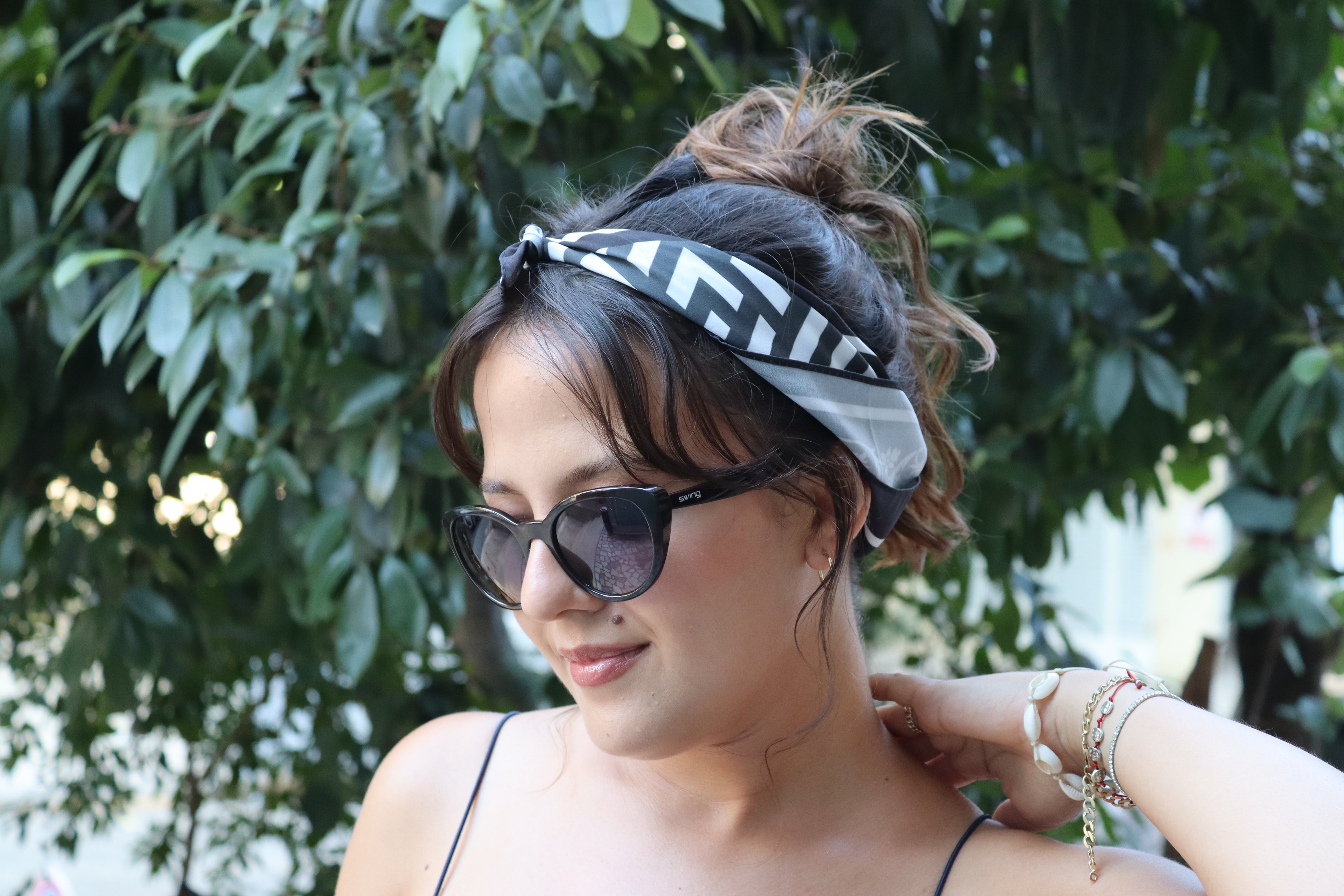 Black & White Bandana