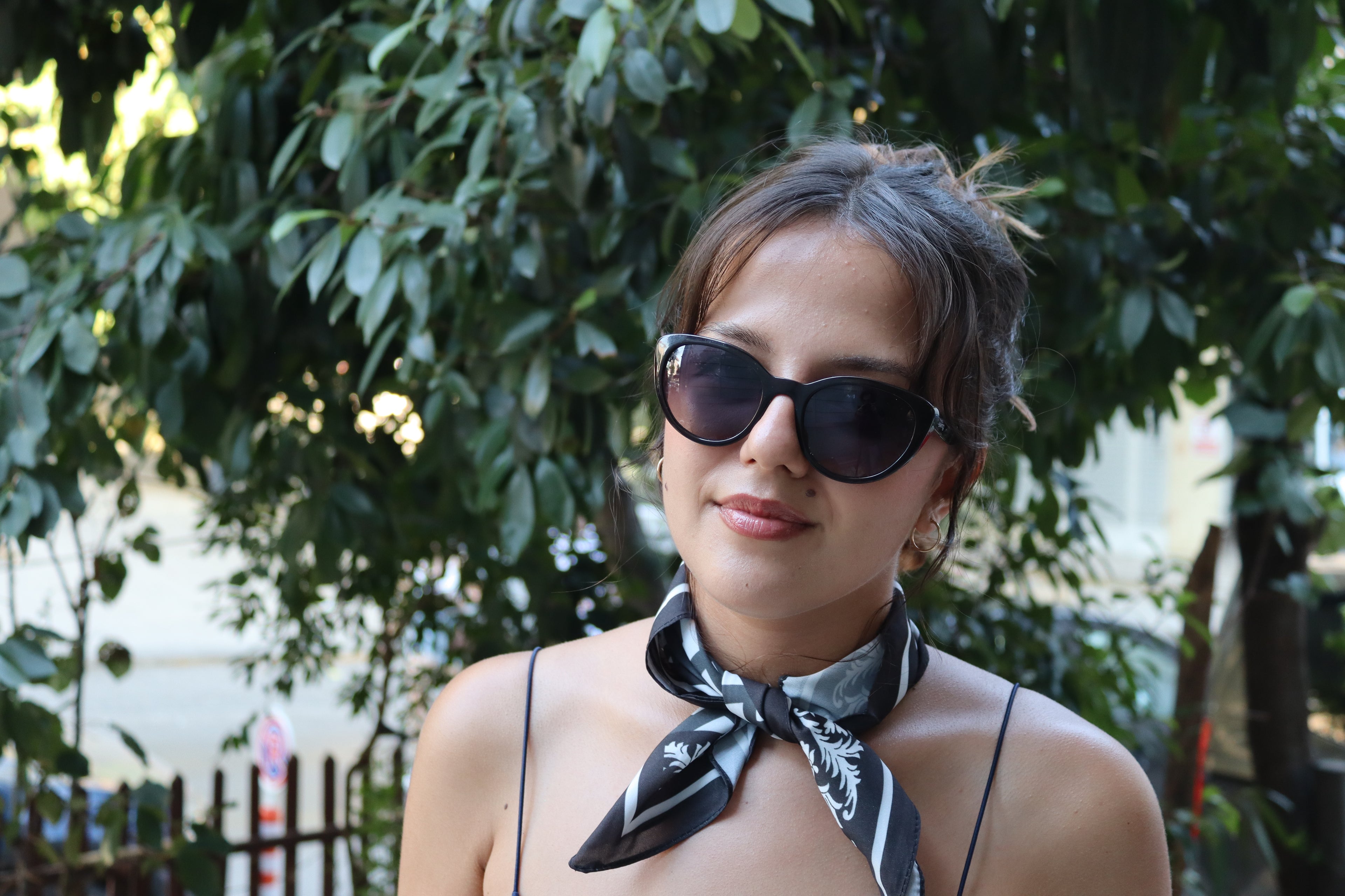 Black & White Bandana
