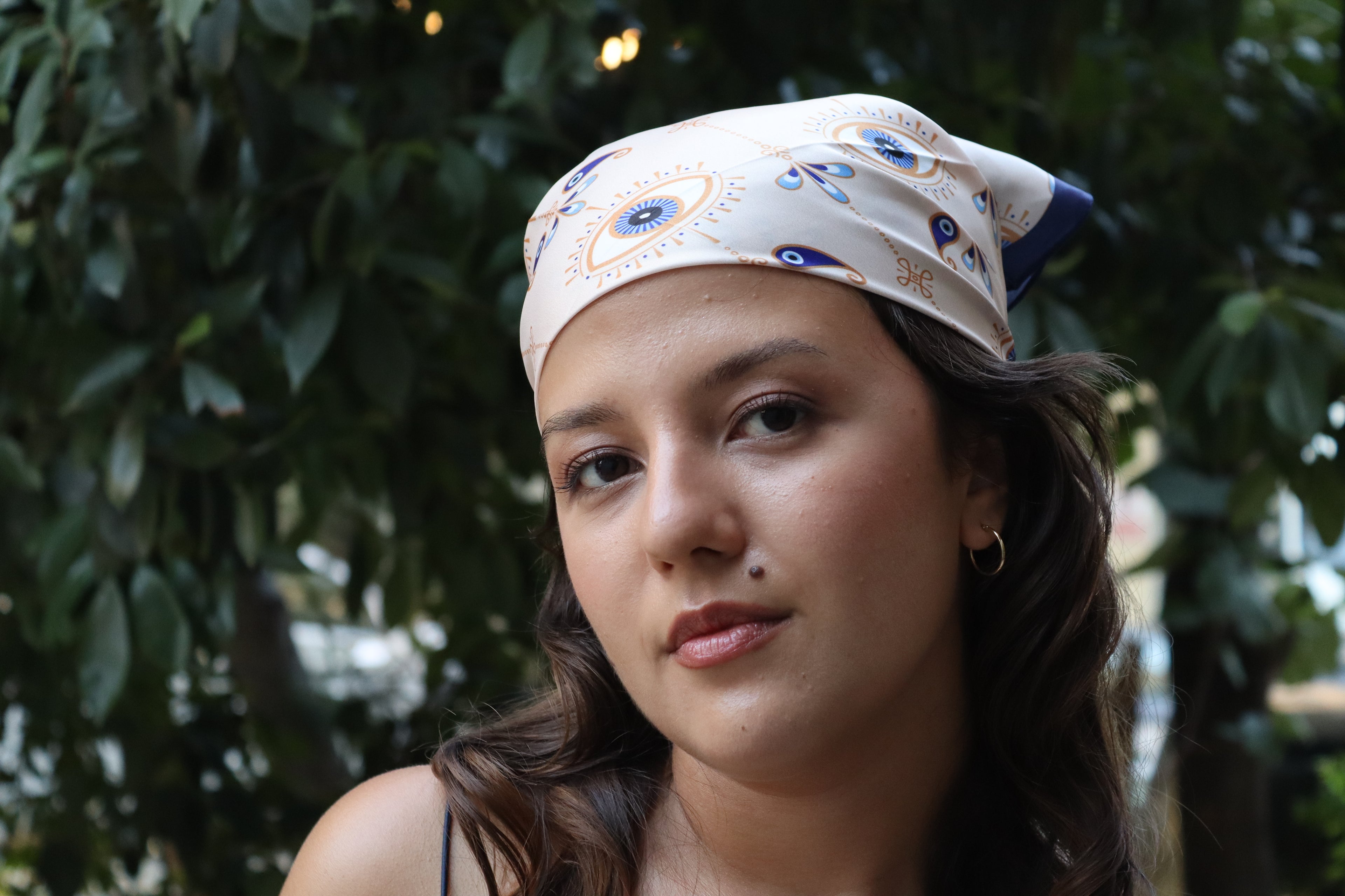 Eyes on You Mavi Bandana