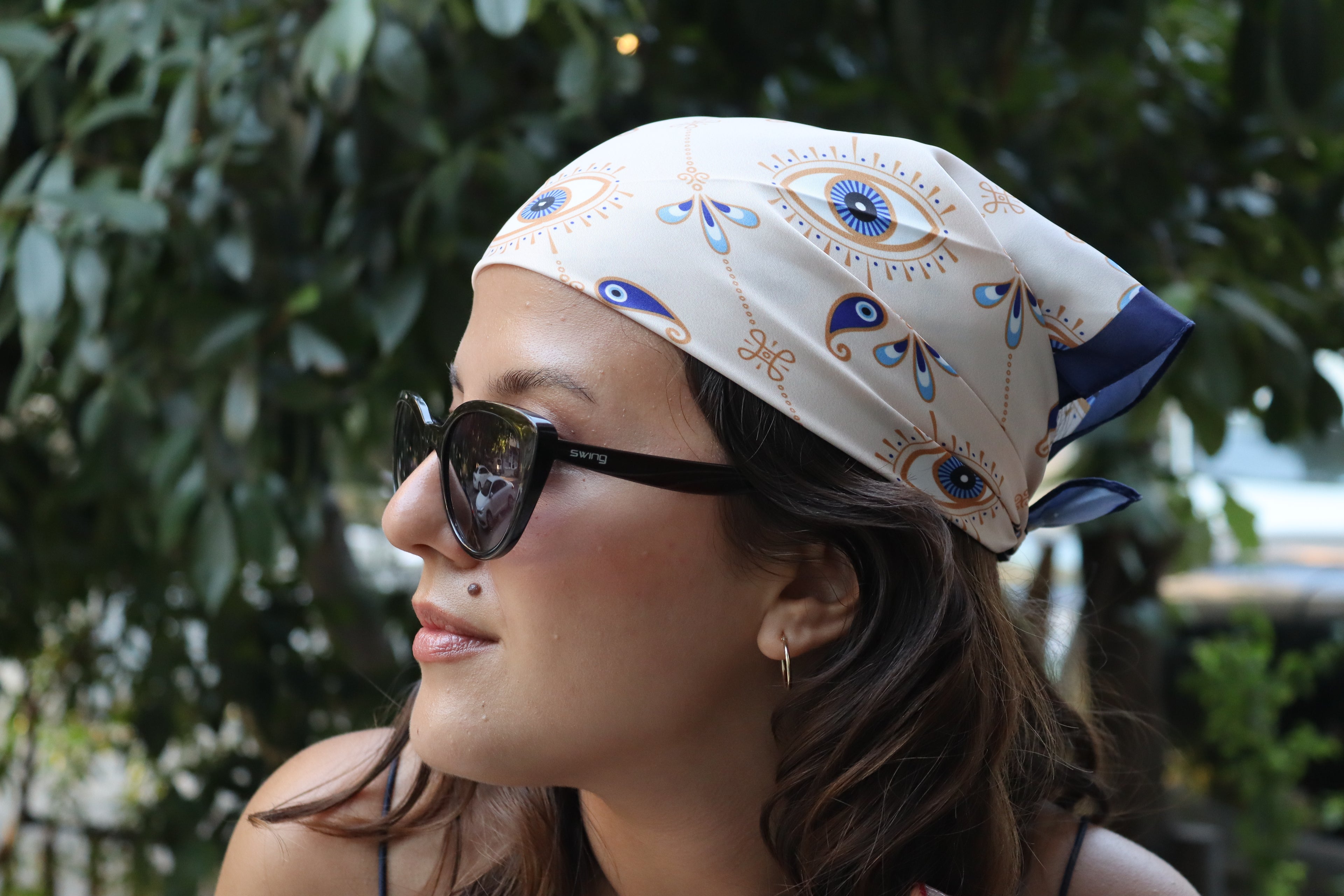 Eyes on You Mavi Bandana