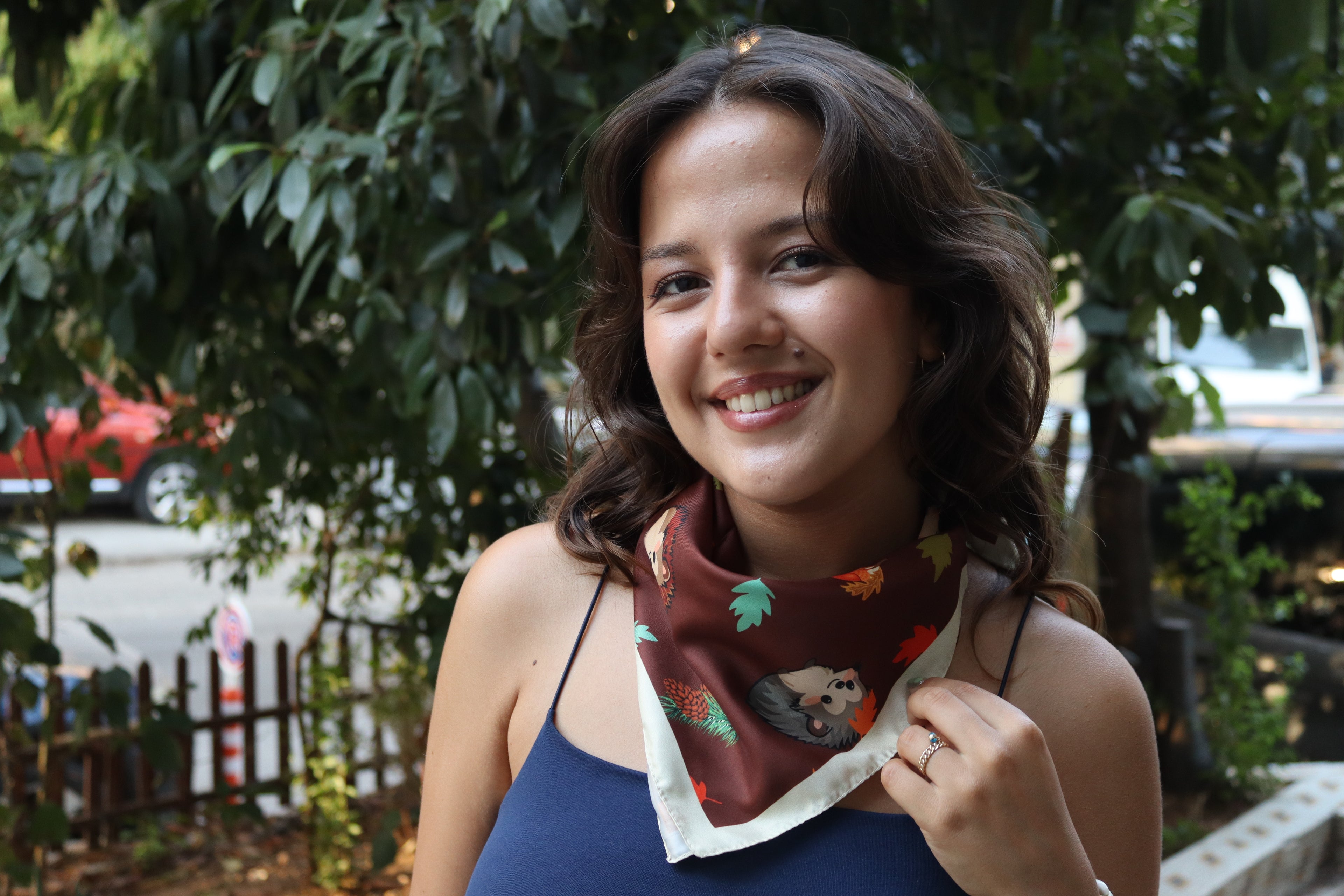 Kirpi Kahverengi Bandana