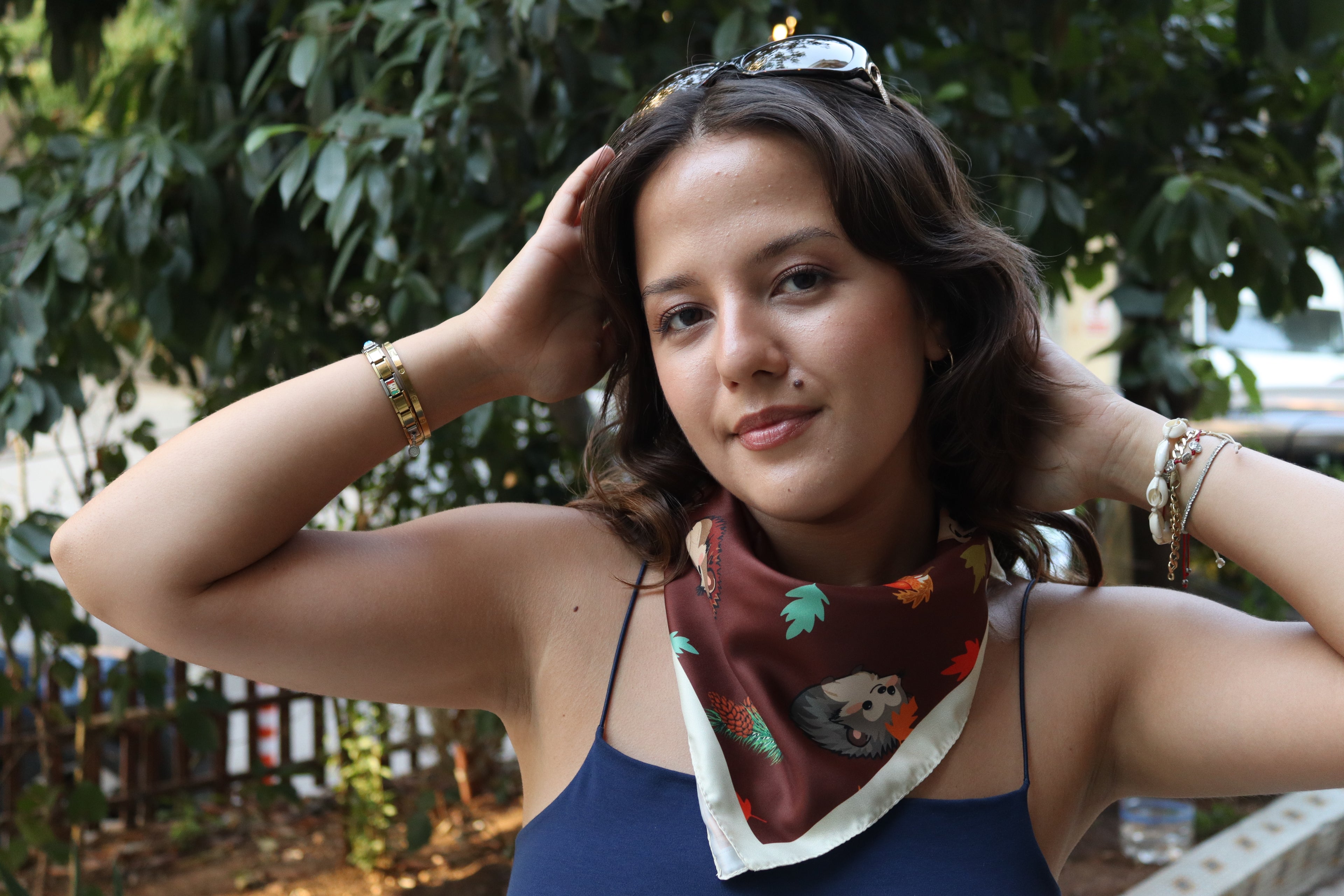 Kirpi Kahverengi Bandana