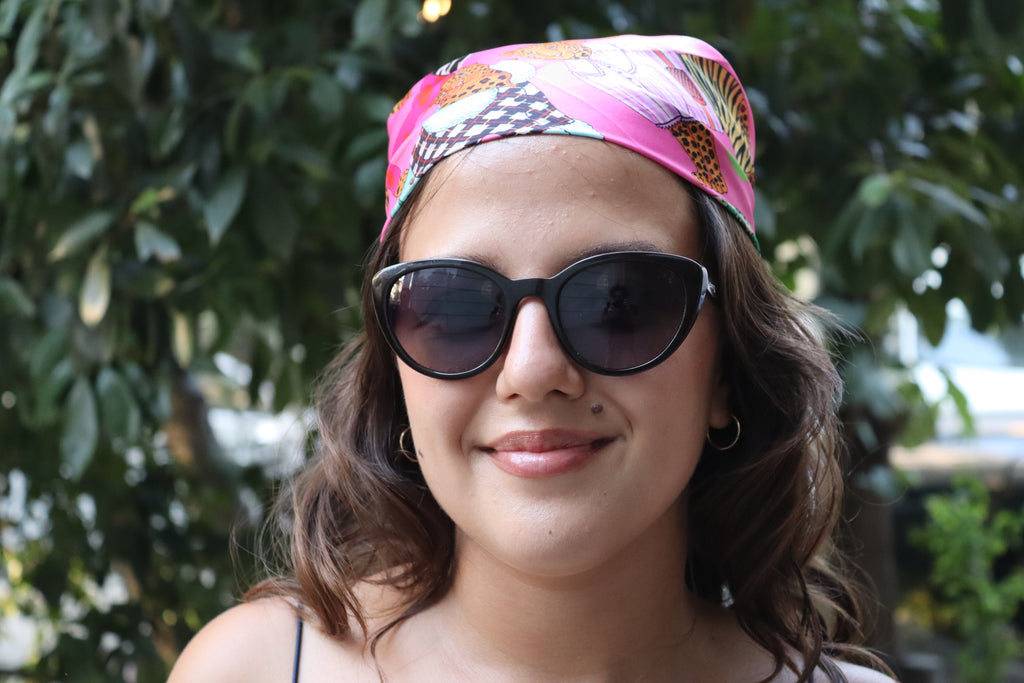 Leopar Ailesi Bandana