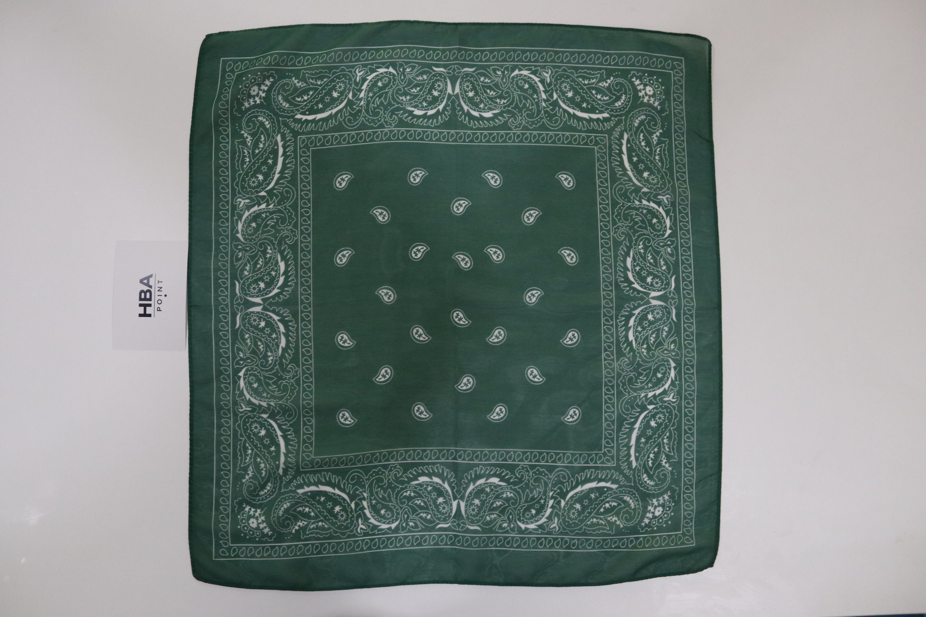 Deniz Mavisi Desenli Bandana
