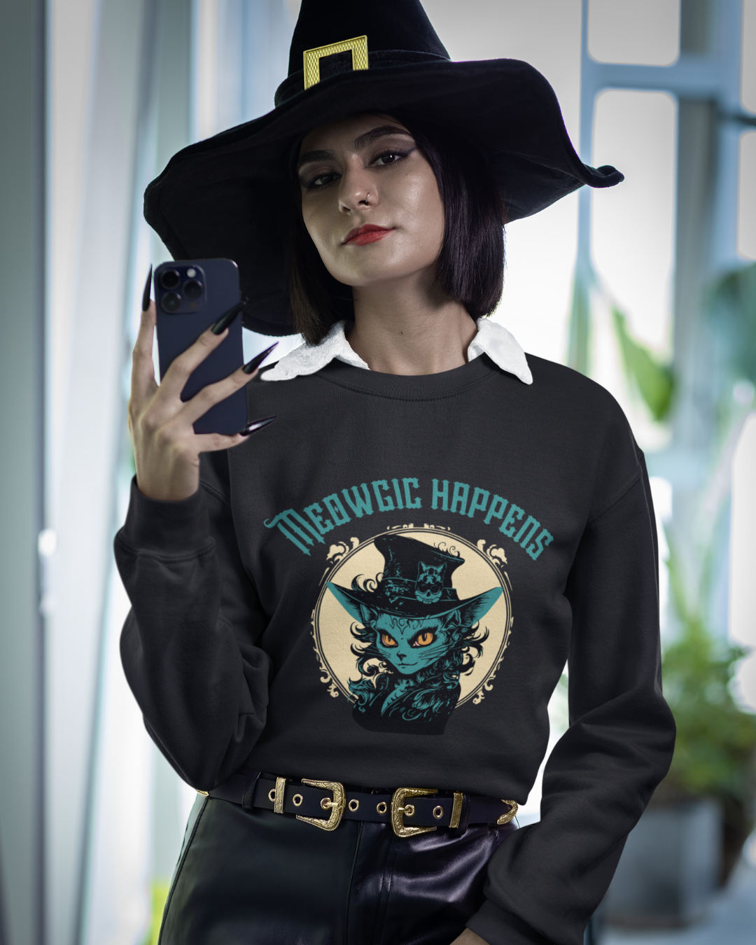 Meowgic Happens Sweatshirt