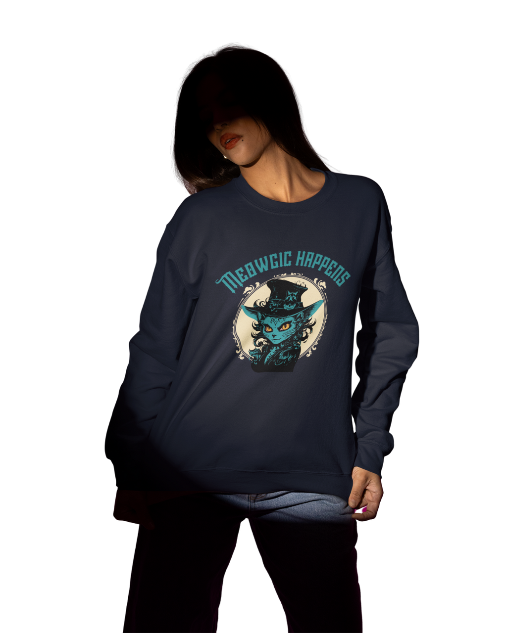 Meowgic Happens Sweatshirt