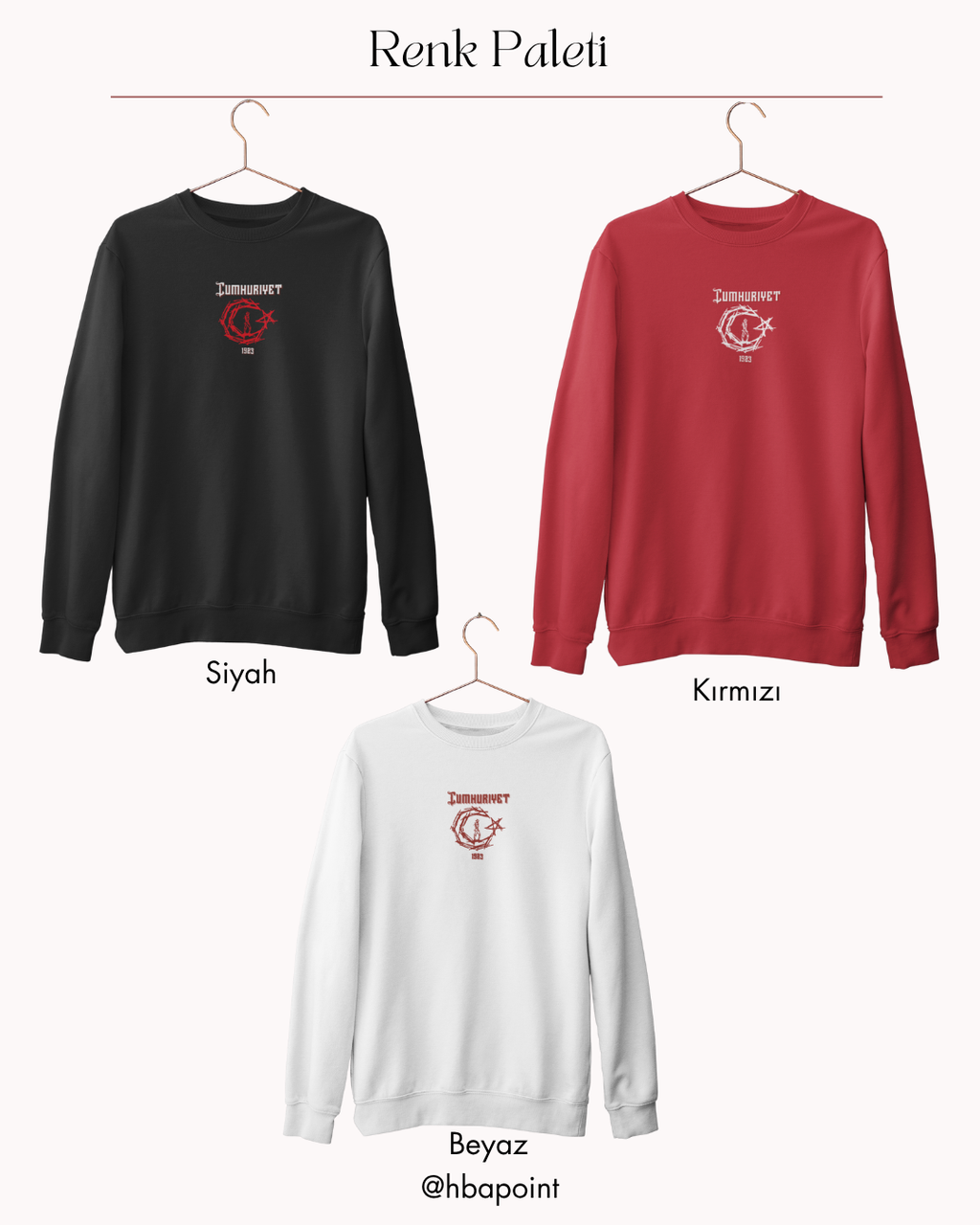 Cumhuriyet 1923 Sweatshirt