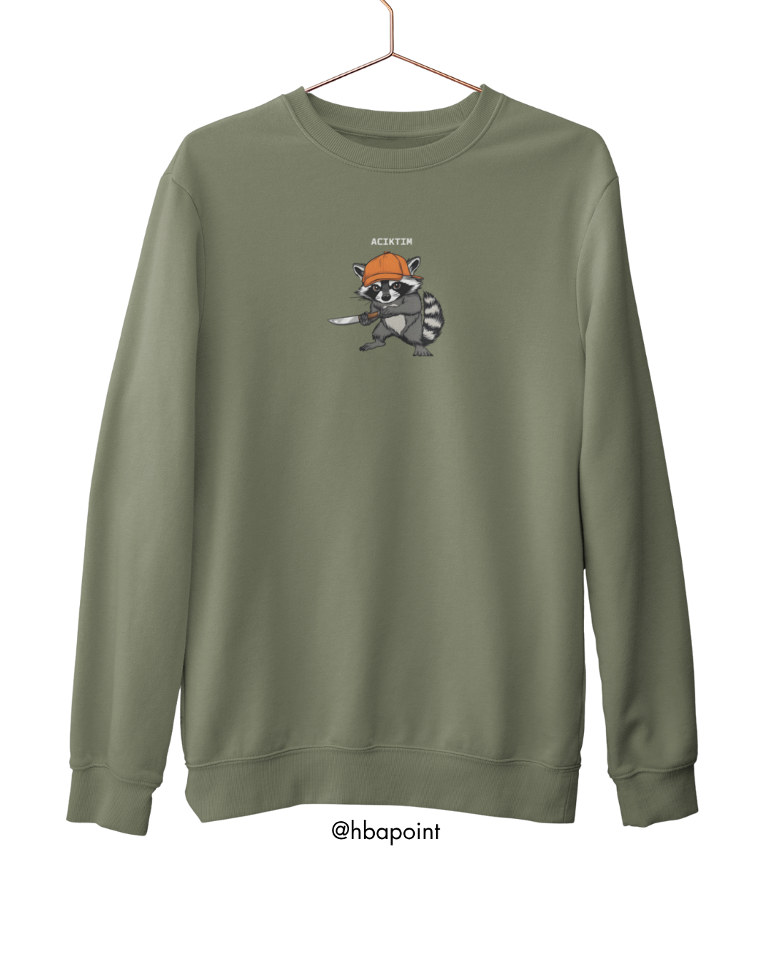 Aç Rakun Sweatshirt