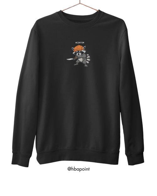 Aç Rakun Sweatshirt
