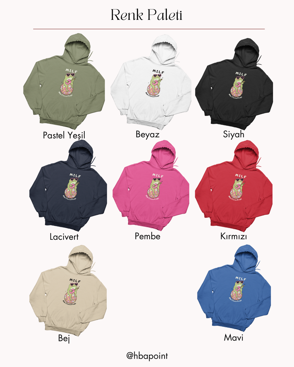 Man I Love Frogs Hoodie