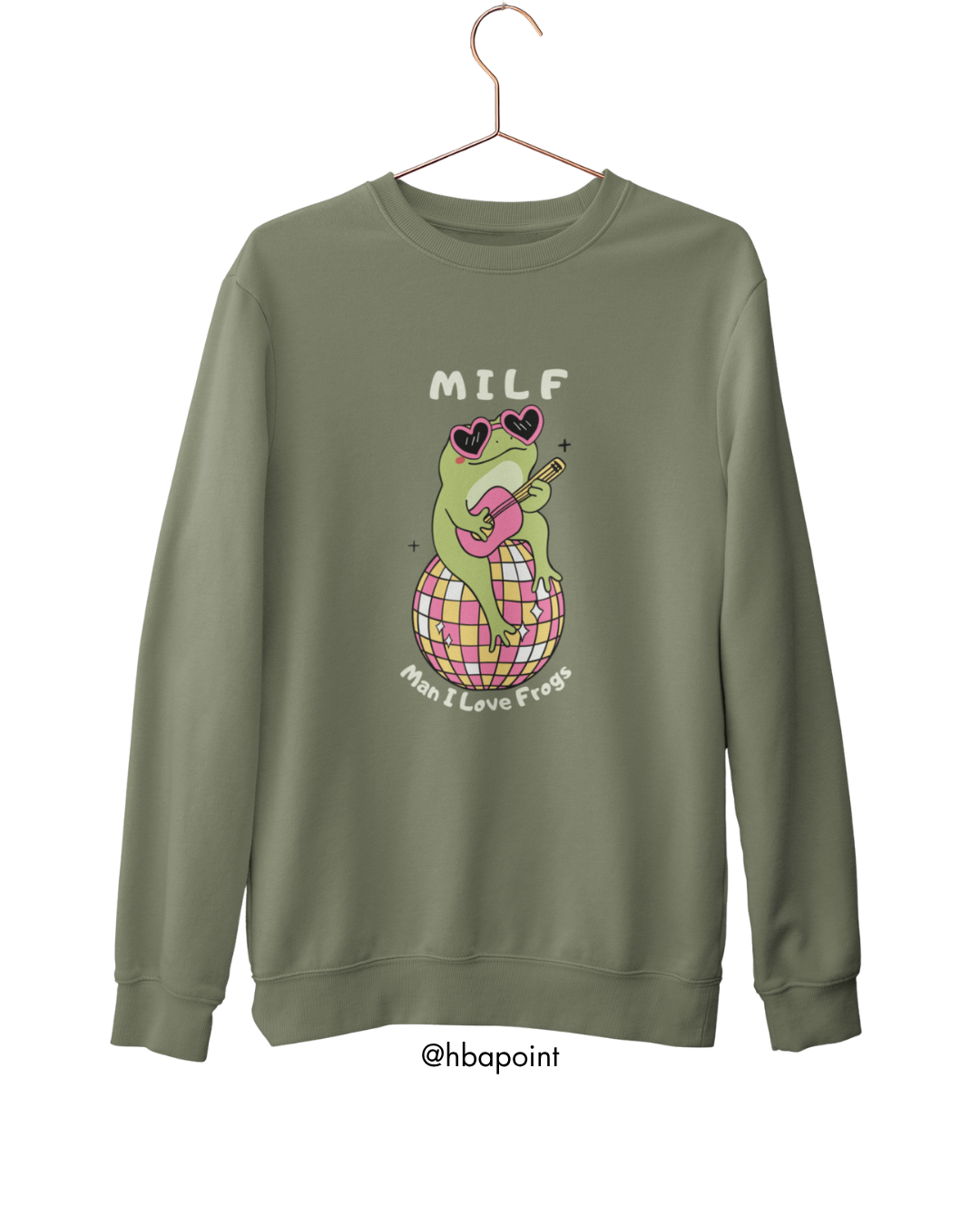 Man I Love Frogs Sweatshirt