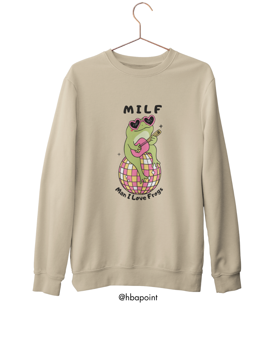 Man I Love Frogs Sweatshirt