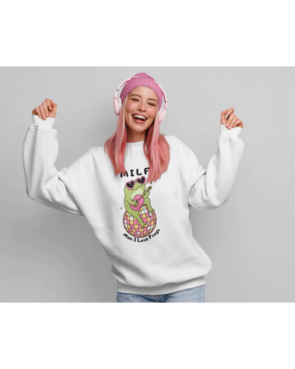 Man I Love Frogs Sweatshirt