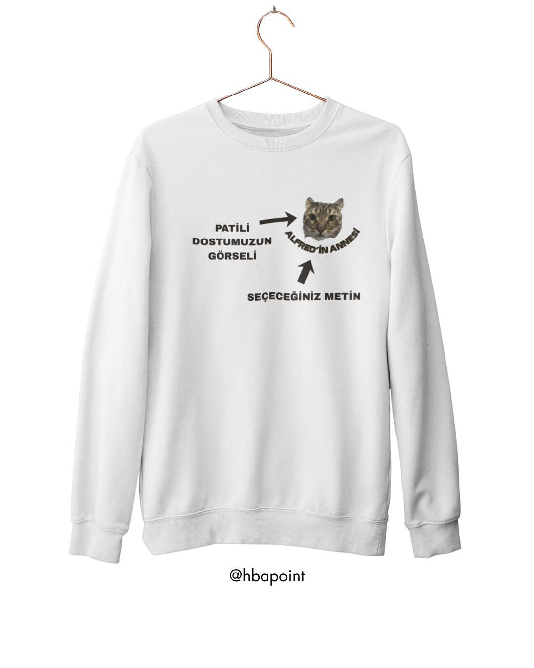 Özelleştirilebilir Evcil Hayvan Sweatshirt