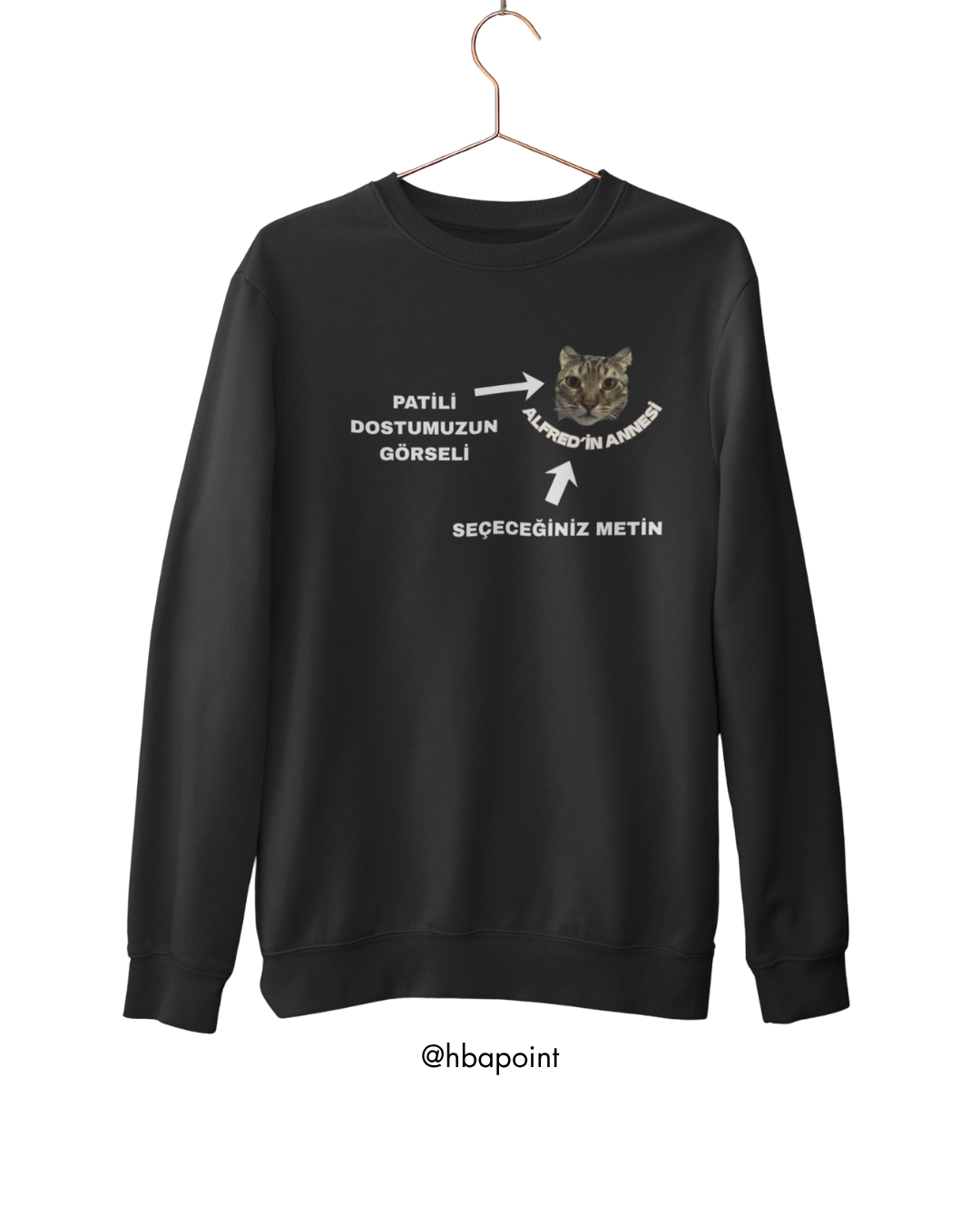 Özelleştirilebilir Evcil Hayvan Sweatshirt