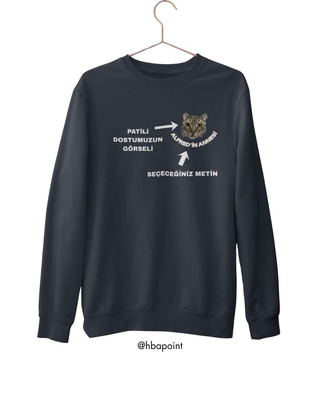 Özelleştirilebilir Evcil Hayvan Sweatshirt